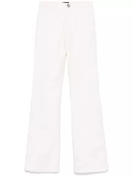 Прямые брюки Giambattista Valli, нейтральный цвет