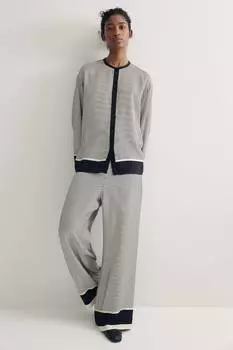 Прямые брюки H&M, мультиколор
