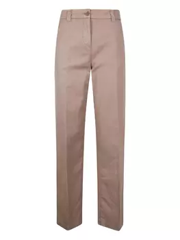 Прямые брюки из хлопка ASPESI, нейтральный