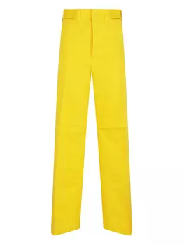 Прямые брюки из хлопка Polo Ralph Lauren, желтый