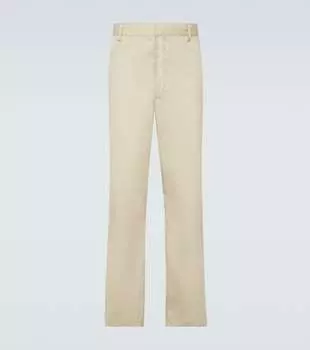 Прямые брюки из хлопковой смеси Prada, Corda