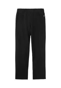 Прямые брюки из интерлока с эластичным поясом sheego, черный