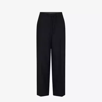 Прямые брюки из тканого материала Sarajevo со средней посадкой Soeur, темно-синий