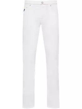 Прямые брюки Jacob Cohn, белый