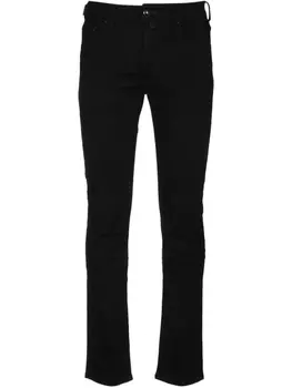 Прямые брюки Jacob Cohn, черный