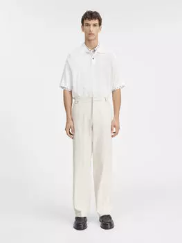 Прямые брюки JACQUEMUS The Melo pants, светло-бежевый