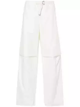 Прямые брюки JIL SANDER, белый