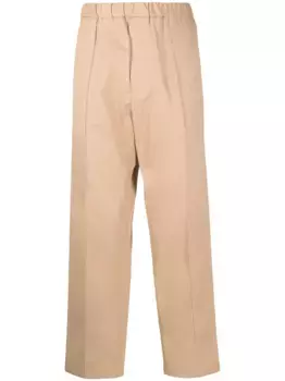 Прямые брюки JIL SANDER, коричневый