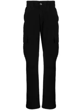 Прямые брюки карго Alpha Industries, черный