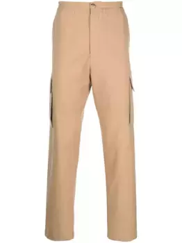Прямые брюки карго Marni, нейтральный
