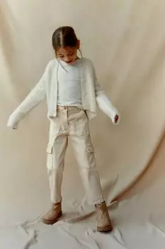 Прямые брюки карго Next