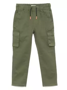 Прямые брюки карго Scotch & Soda, зеленый