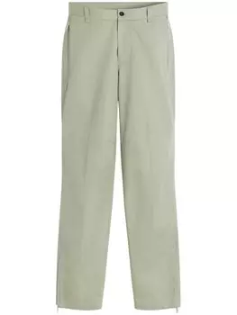 Прямые брюки Lanvin, зеленый