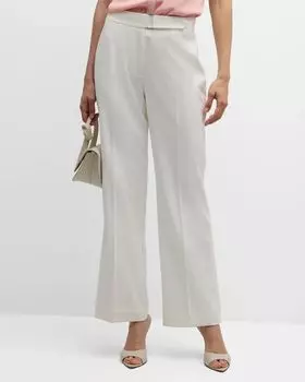Прямые брюки Laylee Elie Tahari, цвет Sky White