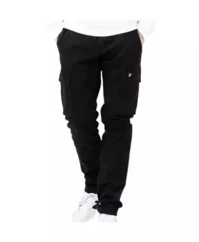 Прямые брюки Lyle & Scott, черный