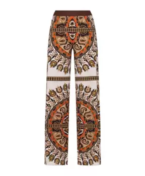 Прямые брюки Maliparmi, коричневый