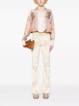 Прямые брюки Momoni Dango, серый