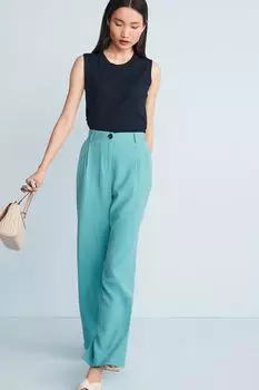 Прямые брюки Next, синий