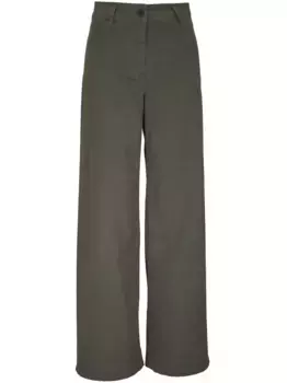 Прямые брюки Nili Lotan, зеленый