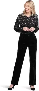 Прямые брюки NYDJ, черный