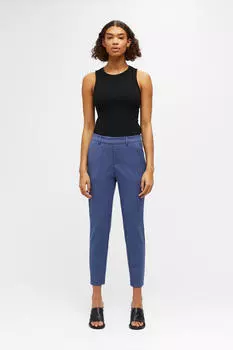 Прямые брюки Object, синий