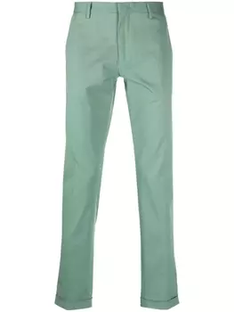 Прямые брюки Paul Smith, зеленый