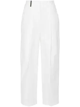 Прямые брюки Peserico, белый