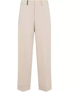 Прямые брюки Peserico, нейтральный