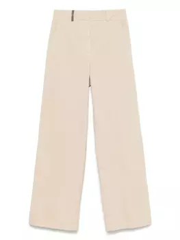 Прямые брюки Peserico, нейтральный