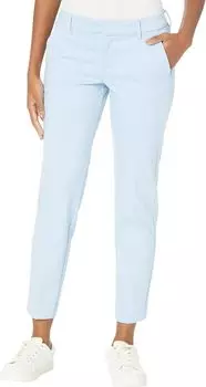 Прямые брюки Petite Kelsey из суперэластичного трикотажа с понте Liverpool Los Angeles, цвет Misty Blue