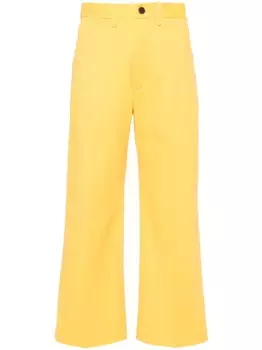 Прямые брюки POLO RALPH LAUREN, желтый