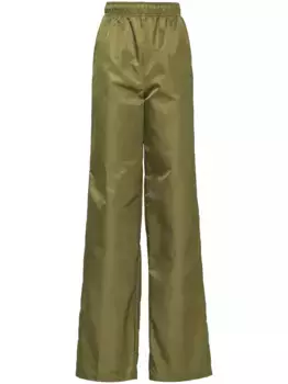 Прямые брюки Re-Nylon Prada, зеленый