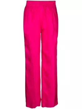 Прямые брюки RED Valentino, розовый