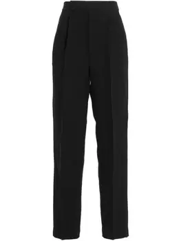 Прямые брюки Roland Mouret, черный