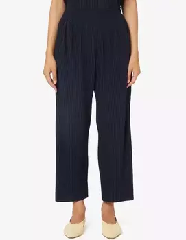 Прямые брюки Rolanda Max Mara Leisure, синий