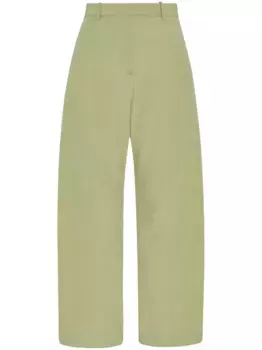 Прямые брюки Rosetta Getty, зеленый