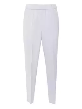 Прямые брюки с эластичной талией Peserico, синий