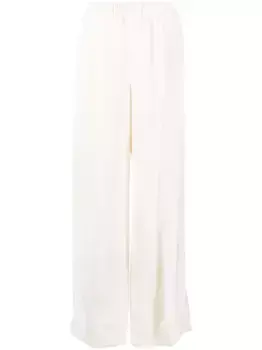 Прямые брюки с эластичным поясом JIL SANDER, нейтральный