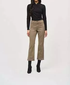 Прямые брюки с бахромой на подоле в стиле Java Joseph Ribkoff