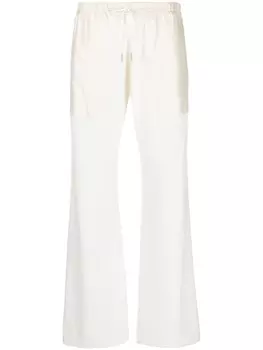 Прямые брюки с кулиской Fabiana Filippi, белый