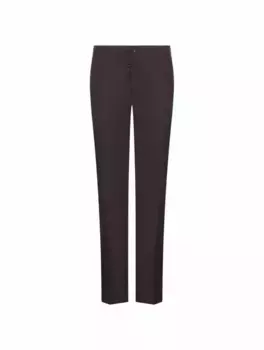 Прямые брюки с кулиской Marco Pescarolo, бордовый