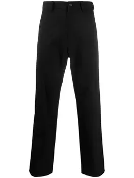 Прямые брюки с лампасами AMBUSH, черный