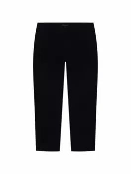 Прямые брюки с логотипом EMPORIO ARMANI, тёмно-синий