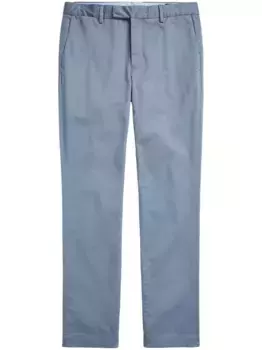 Прямые брюки с логотипом POLO RALPH LAUREN, синий