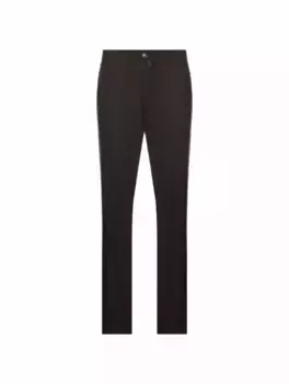 Прямые брюки с логотипом Portofino, серый