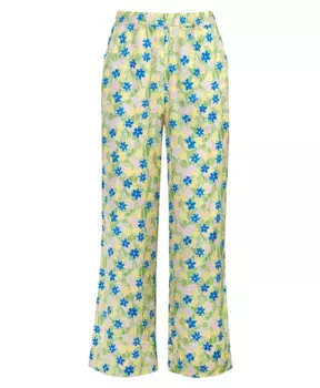 Прямые брюки с луговым принтом Jaaf, зеленый