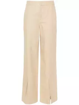 Прямые брюки с разрезами TWINSET, нейтральный