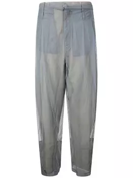 Прямые брюки с тюлем ACT N1, серый