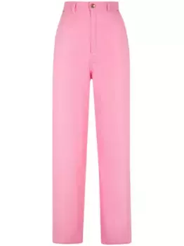 Прямые брюки с завышенной талией Bally, розовый