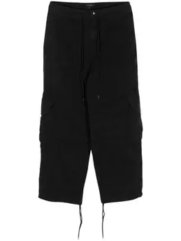 Прямые брюки с завышенной талией ENTIRE STUDIOS, черный